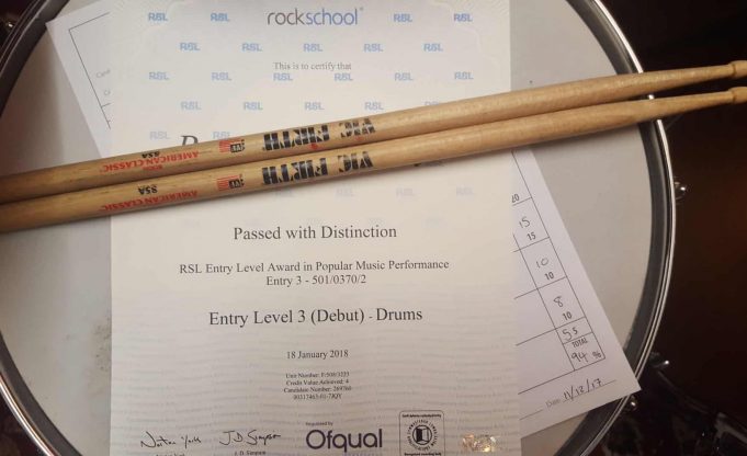 Bang Drum School Exam Results 5