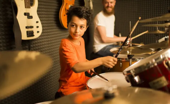 A Drumkit for<br/>Pupil & Teacher 3 a drum kit for pupil and teacher